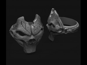 silver ring dark siders Model Cetak 3D