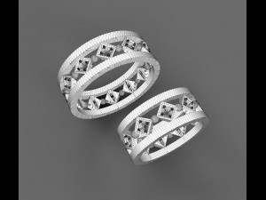 diamond engagement rings 3D Принт Модель