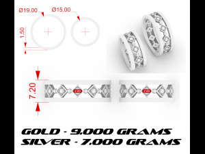 diamond engagement rings 3D Принт Модель