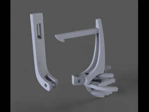 diamond earrings Model Cetak 3D