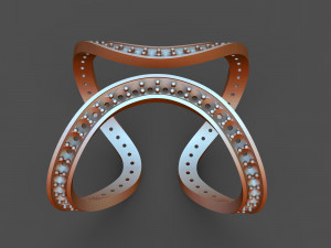 women diamond ring 3D Принт Модель