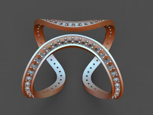 women diamond ring 3D Print Model