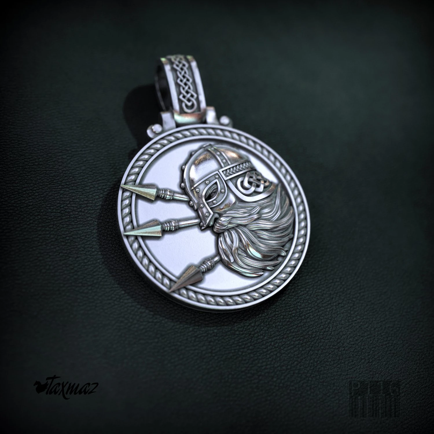 pendant warrior viking 3D Print Model .c4d .max .obj .3ds .fbx .stl .blend 