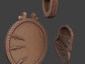 pendant warrior viking 3D Print Model
