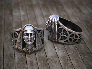 of a ring nun 3D Print Model