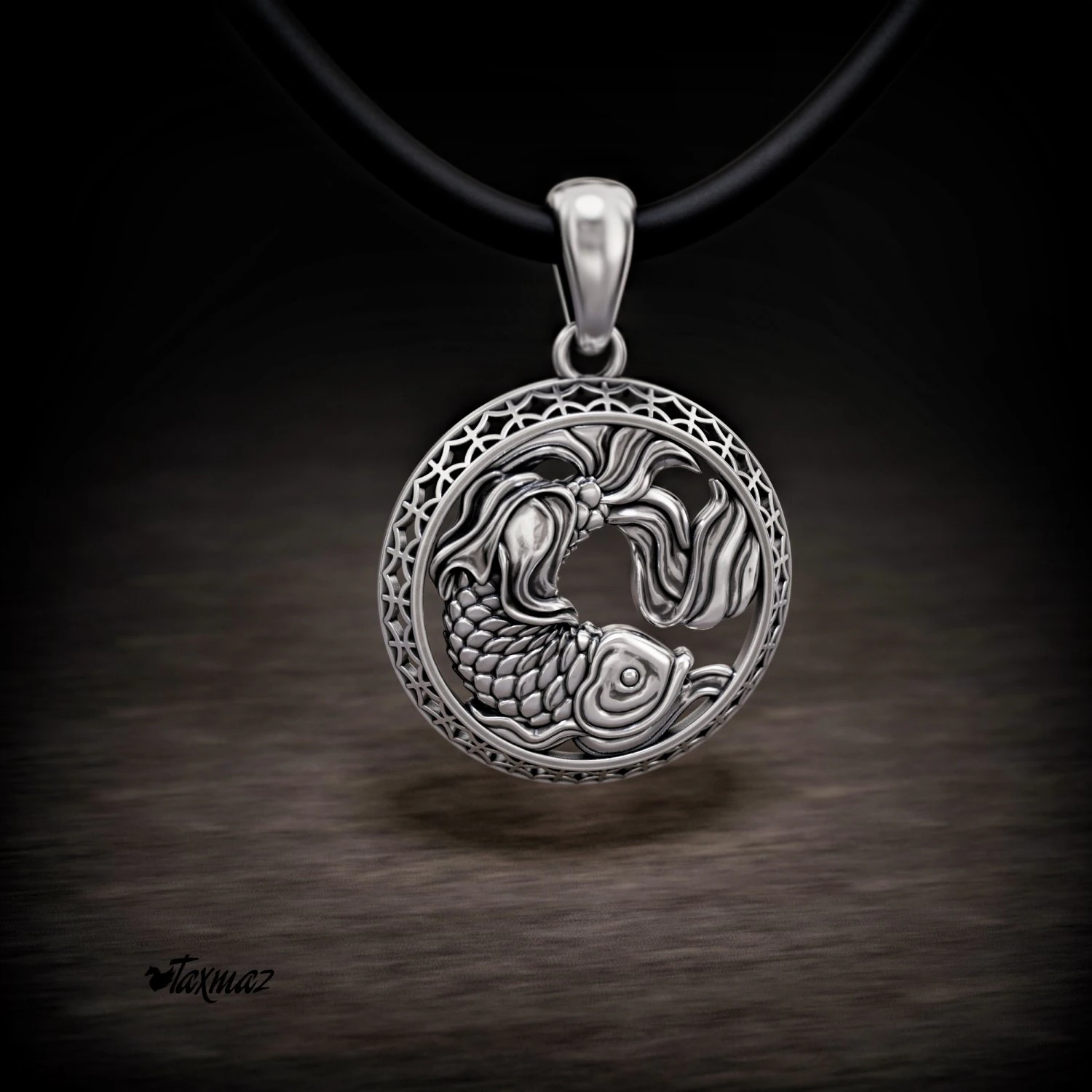 pisces zodiac sign 3D Print Model .c4d .max .obj .3ds .fbx .stl .blend