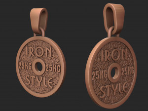 pendant iron style Modèles 3D en vedette