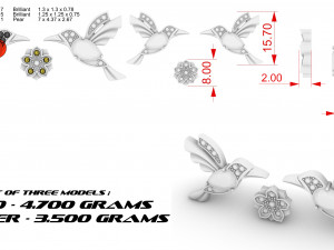 insert for decoration hummingbird Modelo de impresión 3D