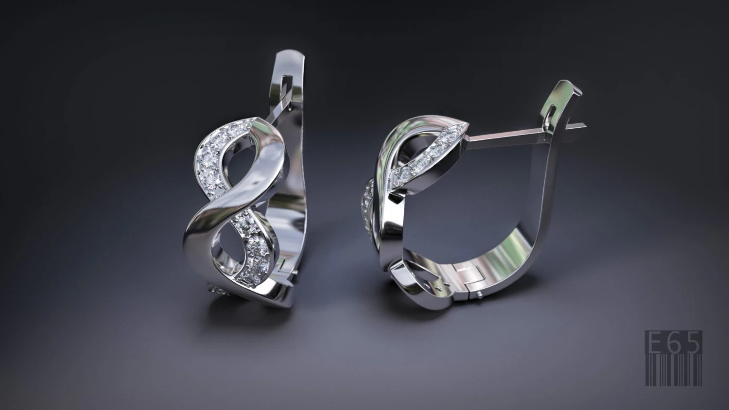earrings for 3d printing 3D Print Model .c4d .max .obj .3ds .fbx .stl .blend 