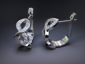 earrings for 3d printing 3D Print Model