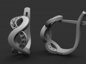 earrings for 3d printing 3D 프린트 모델