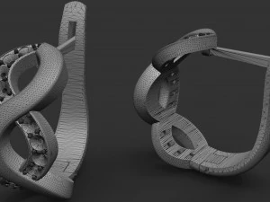 earrings for 3d printing 3D Print Model