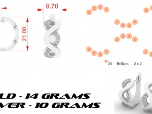 earrings for 3d printing 3D Print Model