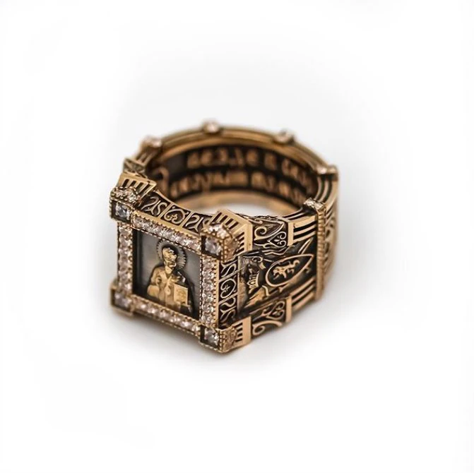 ring st nicholas 3D Print Model .c4d .max .obj .3ds .fbx .stl .blend 