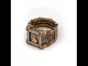 кільце святого Миколая 3D Принт Модель