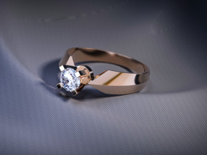 diamond ring Modèles 3D en vedette