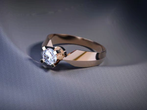 diamond ring 3D Print Model