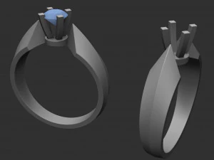diamond ring 3D Print Model