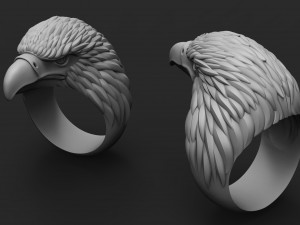 ring eagle l for printing 3D प्रिंट मॉडल