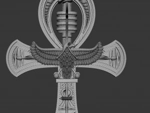 egyptian cross ankh 3D Print Model