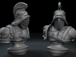 gladiator sculpture for 3d printing 3D Print Model