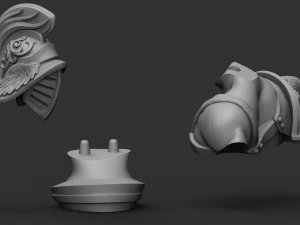 gladiator sculpture for 3d printing 3D Print Model