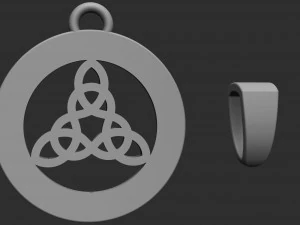 pendant brigit knot 3D Print Model
