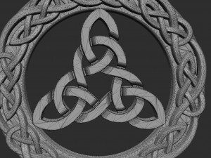 pendant brigit knot 3D Принт Модель