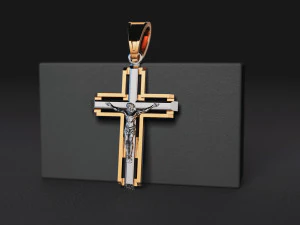 用于印刷和 CNC 的 Cross L 3D 打印模型