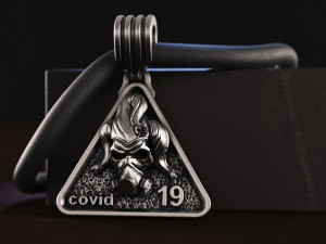 pendant virus l for printing and cnc 3D Print Model