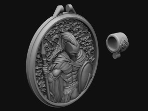 pendant spartan l 3D 프린트 모델