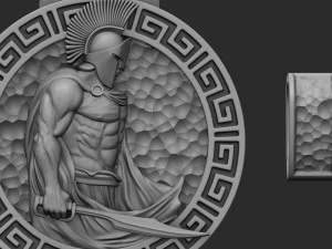 pendant warrior 3D Print Model