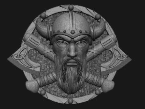 ring warrior viking 3D Print Model