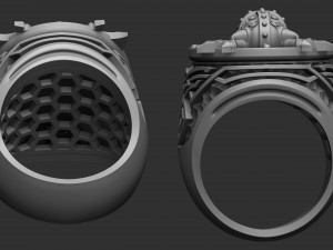 ring warrior viking 3D प्रिंट मॉडल