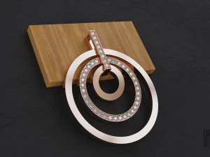 anelli altalena pendenti Modello di stampa 3D