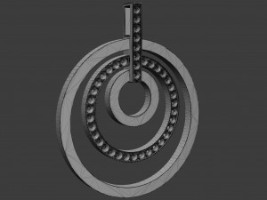 pendant swing rings 3D Baskı Modeli