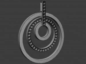 pendant swing rings 3D Print Model