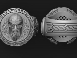 ring god odin Modelo de Impressão 3D
