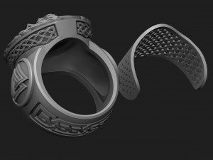 ring god odin Modelo de Impressão 3D
