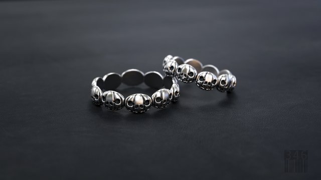 halloween wedding rings Modelo de Impressão 3D .c4d .max .obj .3ds .fbx .stl .blend