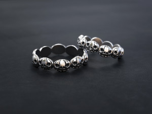 halloween wedding rings 3D Print Model
