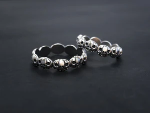 할로윈 결혼 반지 3D 프린트 모델