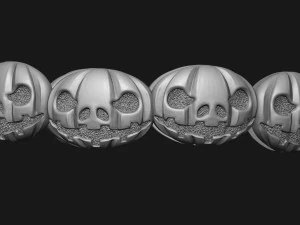 halloween wedding rings 3D Print Model