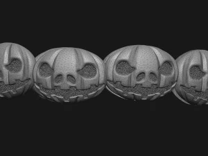 halloween wedding rings 3D Print Model
