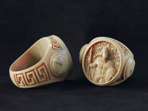 ring spartan Modelo de Impressão 3D