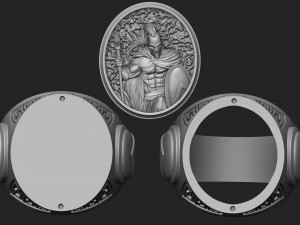 ring spartan 3D 打印模型