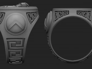 ring spartan 3D Print Model