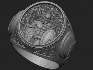 ring spartan 3D Print Model