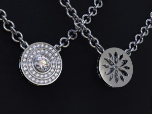 pendant with stones 3Dプリントモデル