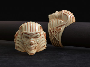 ring pharaoh mummy Modelo de Impressão 3D